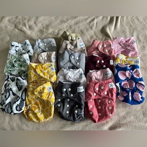 Nora’s nursery cloth diapers never been used